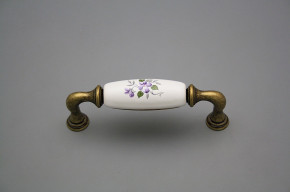 Rustikaler Griff 96mm Scatter Violets