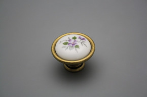 Rustikaler Handgriff 40mm Scatter Violets