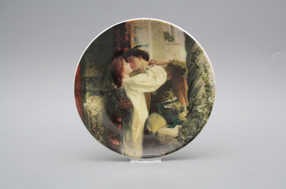 Hängeteller 19cm Romantic Love-Story B - Sir Francis Bernard Dicksee č.1