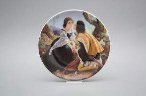 Hängeteller 19cm Romantic Love-Story C - Sir Joseph Noel Paton