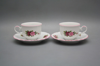 Teetasse 0,18l und Untertasse Ofelie Rose Elizabeth CRL č.1