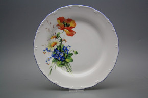 Flacher Teller 25cm Ofelie Feldblumen HAL