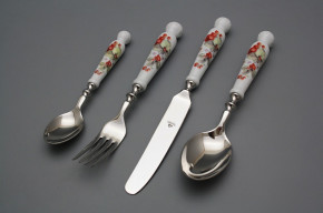 Besteck Set Bohemia 1987 Erdbeeren 4teilig BB