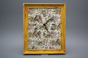 Wanduhr 25x30cm Bird Chintz cHM