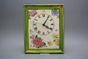 Wanduhr 25x30cm Life Garden cZM