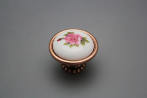 Rustikaler Handgriff Bohemia 40mm Rose Elizabeth rosa CU