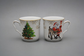 Tasse Karel 0,27l mit Widmung Santa GL Lux