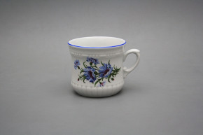 Perlen-Kaffeetasse klein 0,26l Kornblumen AL