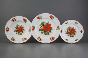 Tellerset Ofelie Weihnachtsstern 24teiliges FCL