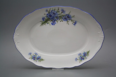 Oval 36cm Verona Kornblumen CAL č.1