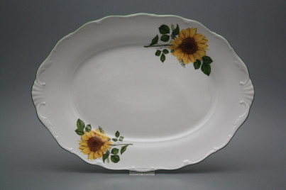 Oval 36cm Verona Sonennblumen DZL č.1