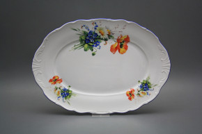 Oval 32cm Verona Feldblumen CAL