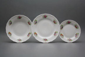 Tellerset Verona Meissen Bouquet 24teiliges ABB