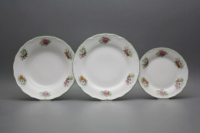 Tellerset Verona Meissen Bouquet 18teiliges AZL