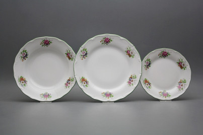 Tellerset Verona Meissen Bouquet 36teiliges AZL č.1