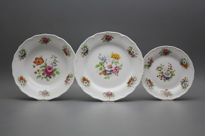 Tellerset Verona Meissen Bouquet 24teiliges FBB č.1