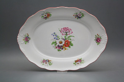 Oval 36cm Verona Meissen Bouquet FCL č.1