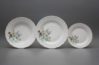 Tellerset Verona Blumenwiese motiv C 18-tlg. HBB č.1