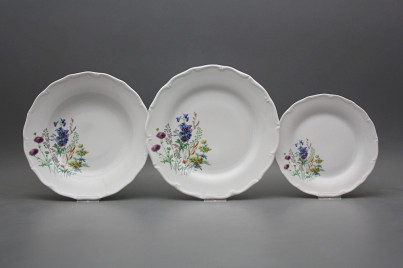 Tellerset Verona Blumenwiese motiv D 18-tlg. HBB č.1