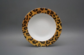 Tiefer Teller 22cm Nina Leopard KBB