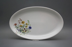 Oval 36cm Coup Blumenwiese Motiv B HBB