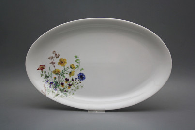 Oval 36cm Coup Blumenwiese Motiv B HBB č.1