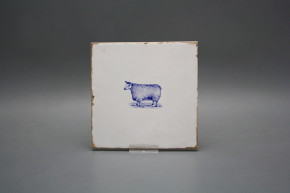 Forli Blanco Wandfliese 15x15cm Blauer Bauernhof Schaf