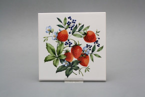 Fliese 15x15cm Strawberry weiß matt