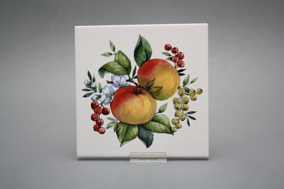 Fliese 15x15cm Apple weiß matt č.1