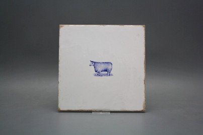 Forli Blanco Wandfliese 20x20cm Blauer Bauernhof Schaf č.1