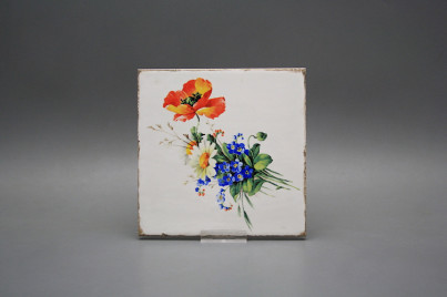 Forli Blanco Wandfliese 15x15cm Feldblumen č.1