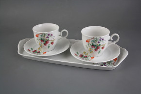 Kaffeeset Ofelie Blumenwiese 5-tlg. Motiv A DBB