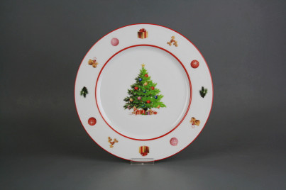 Flacher Teller 25cm Nina Christmas Tree JCL č.1